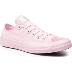Tenisówki CONVERSE - Ctas Ox 563466C Pink Foam/Pink Foam/Pink Foam. Różowe półbuty damskie Converse, bez wzorów, z gumy, bez zapięcia. W wyprzedaży za 229,00 zł.