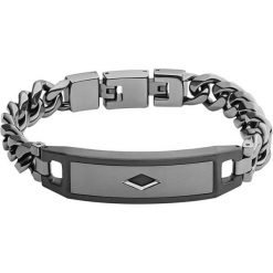 Fossil Mężczyźni Stali Bransoletka jf02366793. Szare bransoletki męskie marki Fossil. W wyprzedaży za 311,00 zł.