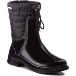 Kalosze KAZAR - Elvira 30433-TS-00 Black. Czarne buty zimowe damskie Kazar, z materiału. Za 399,00 zł.