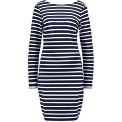 Tommy Jeans TJW BASIC DRESS Sukienka z dżerseju navy blazer/bright white. Niebieskie sukienki damskie Tommy Jeans, m, bez wzorów, z elastanu, bez kołnierzyka, bez rękawów. Za 449,00 zł.