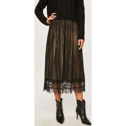 Twinset - Spódnica. Czarne spódniczki damskie Twinset, na co dzień, s, bez wzorów, z elastanu, casualowe, z podwyższonym stanem, maxi, rozkloszowane. Za 999,90 zł.