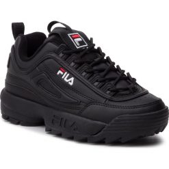 Sneakersy FILA - Disruptor Low Wmn 1010302.12V Black/Black. Czarne półbuty damskie Fila, ze skóry ekologicznej. Za 519,00 zł.