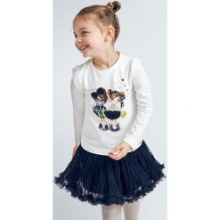 Mayoral - Spódnica dziecięca 98-134 cm. Niebieskie spódniczki dziewczęce Mayoral, bez wzorów, z elastanu, mini, rozkloszowane. Za 123,90 zł.