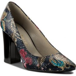 Półbuty SERGIO BARDI - Asolo SS127324618JN 636. Niebieskie półbuty damskie skórzane Sergio Bardi, eleganckie, na obcasie. W wyprzedaży za 169,00 zł.