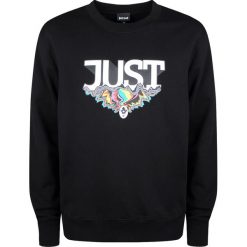Just Cavalli Bluza "Regular Fit". Bluzy męskie Roberto Cavalli, bez wzorów, z tkaniny, z okrągłym kołnierzem, bez rękawów, bez kaptura. Za 399,00 zł.