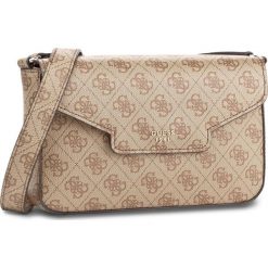 Torebka GUESS - Joleen (SG) HWSG68 57210 BRO. Brązowe listonoszki damskie marki Guess, z aplikacjami. W wyprzedaży za 289,00 zł.