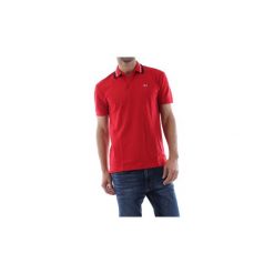 Koszulki polo z krótkim rękawem Tommy Jeans DM0DM05509 CLASSICS. Czerwone koszulki męskie Tommy Jeans, s, bez wzorów, z jeansu, z krótkim rękawem. Za 230,11 zł.
