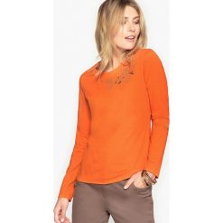 T-shirty damskie: T-shirt z bawełny czesankowej