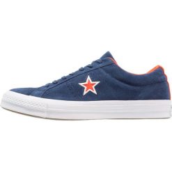 Converse ONE STAR Tenisówki i Trampki navy/white/bright poppy. Niebieskie tenisówki damskie Converse, z weluru. Za 359,00 zł.