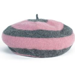 Beret damski Circles różowy. Różowe berety damskie marki Art of Polo. Za 69,13 zł.