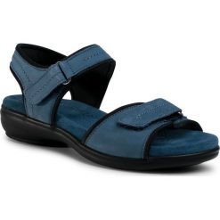 Sandały GO SOFT - WI16-957-08 Cobalt Blue. Niebieskie klapki damskie GO SOFT, bez wzorów, ze skóry, bez obcasa. Za 129,99 zł.