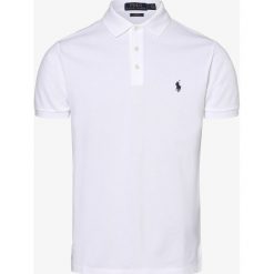Polo Ralph Lauren - Męska koszulka polo – Slim fit, biały. Białe koszulki męskie Polo Ralph Lauren, xl, bez wzorów, z bawełny, sportowe, polo, bez rękawów. Za 479,95 zł.