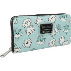 Rick And Morty Loungefly - Snowball Portfel niebieski/biały. Niebieskie portfele damskie marki Rick And Morty, bez wzorów. Za 164,90 zł.