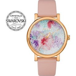 Timex Crystal Bloom Swarovski TW2R87800. Różowe zegarki damskie Timex, złote. W wyprzedaży za 311,00 zł.