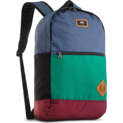 Plecak VANS - Van Doren III B VN0A2WNUWUP Evergreen/Dress Blues. Czerwone plecaki męskie Vans, z materiału. W wyprzedaży za 149,00 zł.