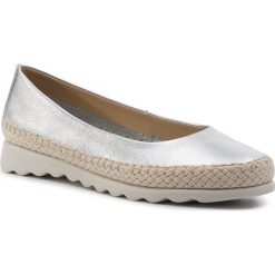 Espadryle THE FLEXX - Chamomil C1028/11 Cervo Sara. Szare espadryle damskie marki The Flexx, ze skóry, na płaskiej podeszwie. Za 269,00 zł.