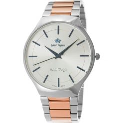 Zegarki męskie: Zegarek Gino Rossi męski Husin srebrno-rose gold (10938B-3C3)