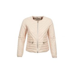 Kurtki pikowane Betty London DEBORAH. Brązowe kurtki damskie Betty London, s, bez wzorów, bez kaptura. Za 174,85 zł.