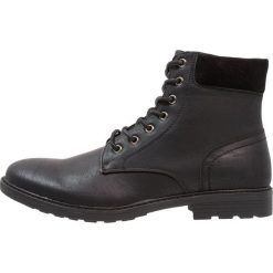 Botki męskie: Zalando Essentials Botki sznurowane black