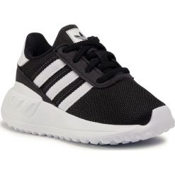 Sneakersy adidas - La Trainer Lite El I FW5843 Cblack/Ftwwht/Cblack. Czarne półbuty dziewczęce Adidas, na sznurówki. Za 149,00 zł.