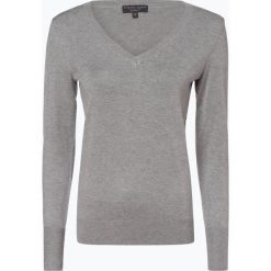 Marie Lund - Sweter damski, szary. Szare swetry damskie marki Marie Lund, xxl, bez wzorów, z dzianiny, bez rękawów, bez kaptura. Za 129,95 zł.