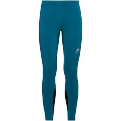 Spodnie dresowe damskie: Odlo Spodnie damskie Tights Omnius niebieskie r. L (349422)