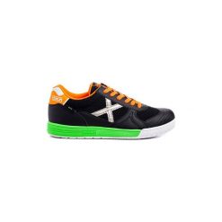 Buty Munich Fashion G-3. Czarne trampki męskie Munich Fashion, bez wzorów, bez zapięcia. Za 316,25 zł.