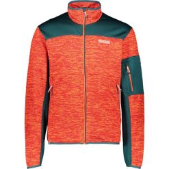 Kurtka polarowa "Collumbus VI" w kolorze czerwonym. Czerwone bluzy męskie xl, z dzianiny. W wyprzedaży za 129,95 zł.