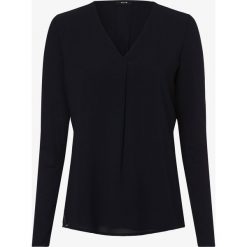 Opus - Bluzka damska – Fasina, niebieski. Niebieskie bluzki damskie Opus, bez wzorów, z szyfonu, eleganckie, bez kołnierzyka, bez rękawów. Za 229,95 zł.