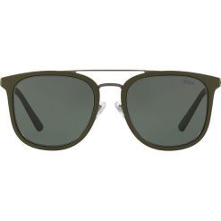 Polo Ralph Lauren - Okulary 0PH4144. Czarne okulary przeciwsłoneczne męskie marki Polo Ralph Lauren, z materiału. Za 569,90 zł.