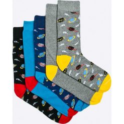 Brave Soul - Skarpety (5-pack). Szare skarpetki męskie marki Brave Soul, bez wzorów, z elastanu. W wyprzedaży za 27,90 zł.