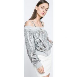 Missguided - Bluza By Jordan Dunn. Szare bluzy damskie marki Missguided, s, bez wzorów, z poliesteru, bez rękawów, bez kaptura. W wyprzedaży za 99,90 zł.