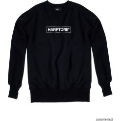 Bluza Męska CREWNECK OVER-ARM HARPTONE. Czarne bluzy damskie Pakamera, m, bez wzorów, klasyczne, z klasycznym kołnierzykiem, z długim rękawem, długie, bez kaptura. Za 179,00 zł.