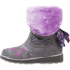 Buty zimowe damskie: Skechers SPARKLE SPELL Kozaki grey
