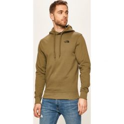 The North Face - Bluza. Zielone bluzy męskie The North Face, s, z nadrukiem, z bawełny, z kapturem, bez rękawów, z kapturem. Za 279,90 zł.