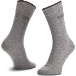 Zestaw 3 par wysokich skarpet męskich CAMEL ACTIVE - 6593 Grey Mel 150. Szare skarpetki męskie marki Camel Active, bez wzorów, z elastanu. Za 39,00 zł.