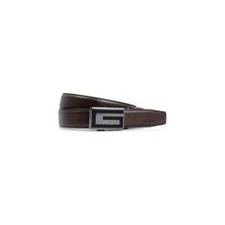 Brązowy pasek Pierre Cardin z automatyczną klamrą PC26. Pomarańczowe paski męskie Pierre Cardin - Koszule męskie i dodatki, w paski, z jeansu, eleganckie. Za 106,20 zł.