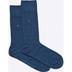 Tommy Hilfiger - Skarpety (2-pack). Czarne skarpetki męskie marki TOMMY HILFIGER, z bawełny. W wyprzedaży za 49,90 zł.