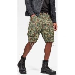 G-Star Raw - Szorty. Szare spodenki i szorty męskie marki G-Star RAW, bez wzorów, z bawełny, retro. Za 399,90 zł.