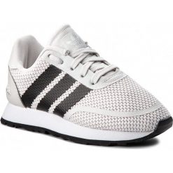 Buty adidas - N-5923 C B22443 Greone/Cblack/Ftwwht. Szare półbuty dziewczęce Adidas, na sznurówki. W wyprzedaży za 159,00 zł.