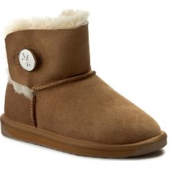 Buty EMU AUSTRALIA - Denman Mini W11255 Chestnut. Brązowe buty zimowe damskie EMU Australia, ze skóry, za kostkę. Za 639,00 zł.
