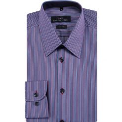Koszula CORNELIO slim 13-01-15. Koszule męskie Giacomo Conti, m, w paski, z bawełny, eleganckie, z klasycznym kołnierzykiem, bez rękawów. Za 229,00 zł.