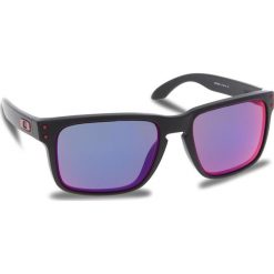 Okulary przeciwsłoneczne OAKLEY - Holbrook OO9102-36 Matte Black/Red Iridium. Czarne okulary przeciwsłoneczne męskie marki Oakley, z tworzywa sztucznego. W wyprzedaży za 449,00 zł.