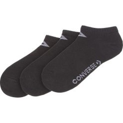 Zestaw 3 par niskich skarpet damskich CONVERSE - E751B-3009 Czarny. Czarne skarpetki damskie Converse, bez wzorów, z elastanu. Za 39,00 zł.