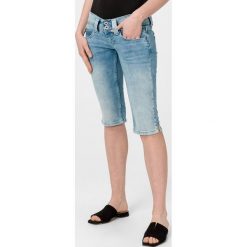 Pepe Jeans Venus Szorty Niebieski. Niebieskie szorty damskie Pepe Jeans, bez wzorów, z elastanu, vintage. Za 306,95 zł.