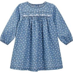 Sukienki dziewczęce z falbanami: Next Sukienka jeansowa blue