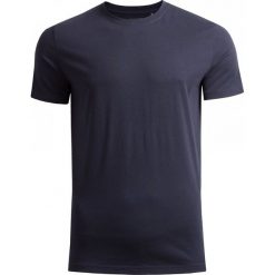 T-shirt męski TSM601 - ciemny granat - Outhorn. Czarne koszulki męskie Outhorn, m, bez wzorów, bez kołnierzyka. W wyprzedaży za 29,99 zł.