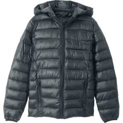 Kurtka pikowana z workiem bonprix czarny. Czarne kurtki dziewczęce bonprix, bez wzorów, eleganckie, bez kaptura. Za 79,99 zł.