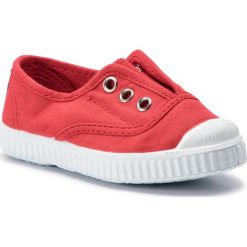 Trampki CIENTA - 70997 Rojo 02. Czerwone półbuty dziewczęce Cienta, bez wzorów, z gumy, bez zapięcia. Za 99,00 zł.