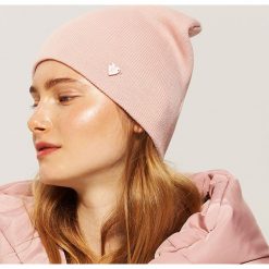 Czapka beanie - Różowy. Czerwone czapki zimowe damskie marki House. Za 19,99 zł.